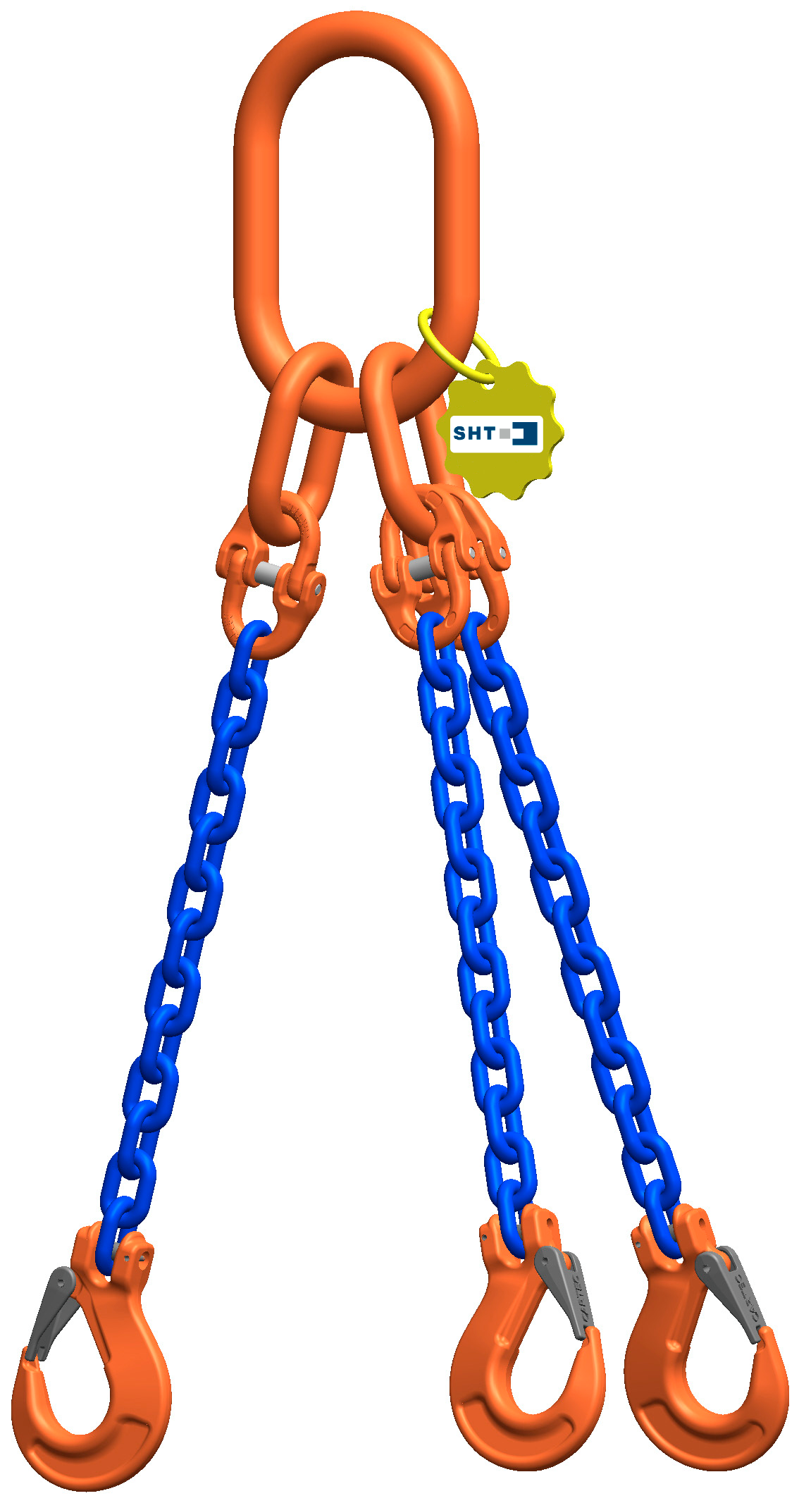 Catena di sollevamento a 3 grilli / Catena di sollevamento classe di qualità 10